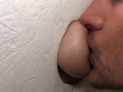 lallasa puts tit in gloryhole