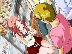 Cute hentai belle mandatory wide eat hard dicks cum