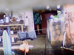 Hidden Web Camera Wet Latin Chick